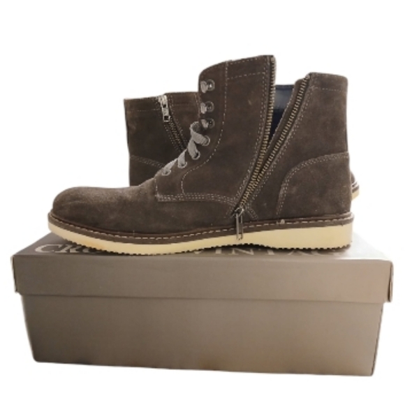 Crown Vintage Side Zip Dress Boots Men's Size 9.5 - Picture 2 of 6